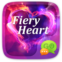 GO SMS PRO FIERY HEART THEME Icon