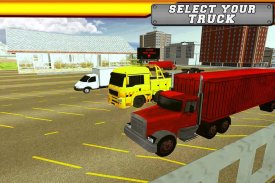 City Truck Duty Driving Sim 3D screenshot 1