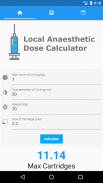 LA Dose Calculator screenshot 2