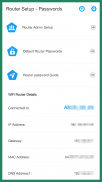 Router Admin Setup - Passwords screenshot 0