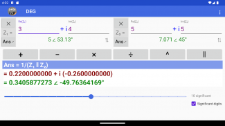 Easy Complex Number Calculator screenshot 22