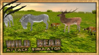 البرية الدب هجوم محاكي 3D screenshot 12