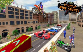 Bike Stunt: Extreme Roof Drive screenshot 4