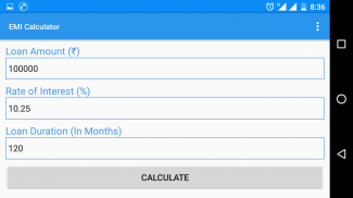 EMI CALCULATOR  SBI, BOB, HDFC screenshot 7