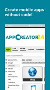 Appcreator24 screenshot 2