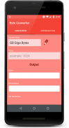 Byte Converter screenshot 0