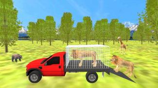 Transport Truck Simulator - Zoo Animals screenshot 1