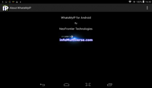 WhatsMyIP for Android screenshot 3