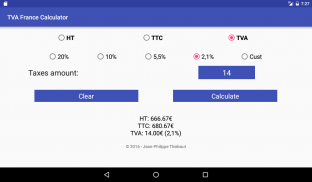 TVA France Calculator screenshot 3