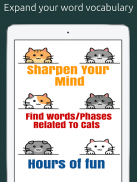 Cat Word Finder Puzzle screenshot 8