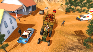 Offroad Truck Fruit Transport - Driving Simulator screenshot 4