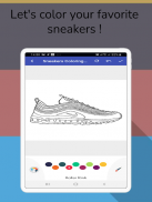 Sneakers Art Coloring Book screenshot 11