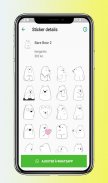 Bare Bears Stickers Imut WASti screenshot 6