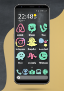 Apolo ChalkBoard - Theme, Icon pack, Wallpaper screenshot 2