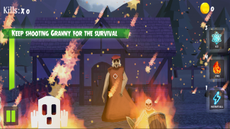 Scary Granny Ghost Hunting Game screenshot 6