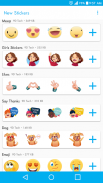 Novos Adesivos Para Chating -Stickers for WhatsApp screenshot 0