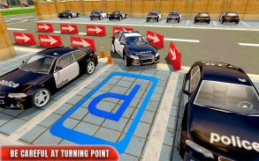 الولايات المتحدة وقوف السيارات سيارة الشرطة هوس 3D screenshot 0