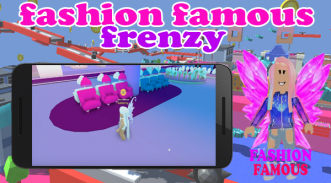 Fashion Famous Frenzy Dress Up Runway Show obby screenshot 2