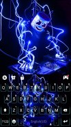 Neon Music Dj Keyboard Theme screenshot 1