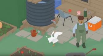 Untitled Goose Game: como ajudar a vestir o busto?