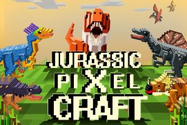 Jurassic Pixel Craft: dino age screenshot 0