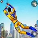 Flying Hero Crime City Battle Icon