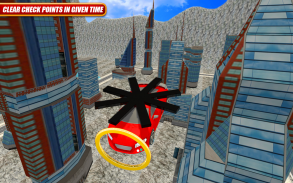 Flying Car Rescue Game 3D: Flying Simulator screenshot 2
