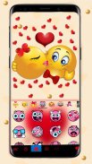 Red Valentine Hearts Themes screenshot 4
