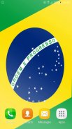 Brazil Flag Live Wallpaper 3D 2018 screenshot 4