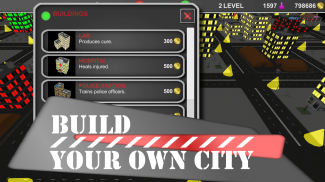 Cidade de Contágio - Jogo de Simulação de Pandemia screenshot 2