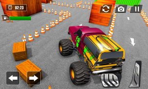 Monster Truck Parking: Car Parking Driving School screenshot 1