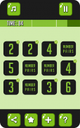 Number Pairs Memory Game screenshot 0