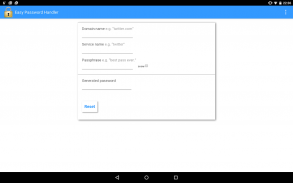 Easy Password Handler screenshot 2