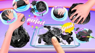 Black Makeup Slime screenshot 1