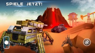 Blocky Cars - panzer spiele, online spiele screenshot 5