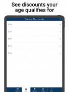 Senior Discounts + Coupons screenshot 1