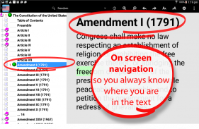 U.S. Constitution TurboSearch screenshot 8