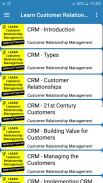 Learn Customer Relationship Management screenshot 0