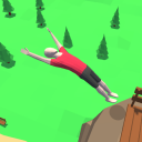 Pista de salto 3D BackFlip Icon