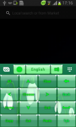 GO Keyboard Snowdrop temático screenshot 7