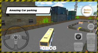 Military Bus  Parking screenshot 1