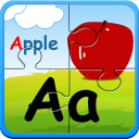 Alphabet jigsaw puzzle game Icon