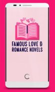 Famous Love & Romance Novels screenshot 0