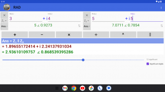 Easy Complex Number Calculator screenshot 14
