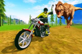 Sim carreras bike: dino world screenshot 11