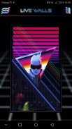 Retrowave Wallpapers - Live Wallpapers,GIF & Radio screenshot 2