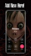 Momo Fake Call Joke screenshot 0