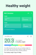 Calcolatore BMI screenshot 4