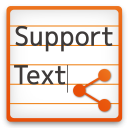 SupportText Free Icon