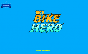 Sky Bike Hero - A Free Bike Stunt Game screenshot 1